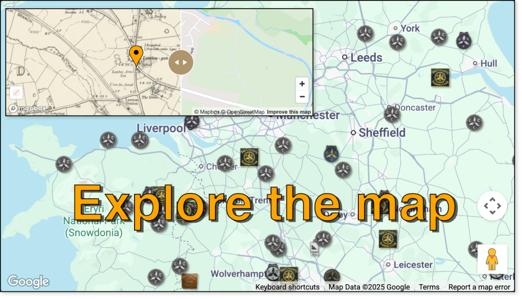 Preview of the interactive map